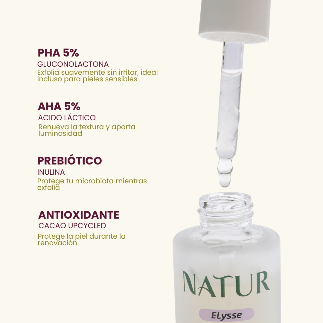 Exfoliante Facial Natural Elysse